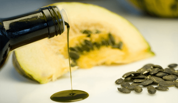Pumpkin oil has a good effect on the male prostate